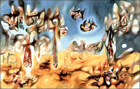 Erotic Scene by Roberto        Matta Echaurren