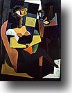 Mujer sentada en una butaca (Woman sitting at a theater chair) by Diego       Rivera