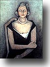 Portrait of Mrs. Natasha Gelman by Rufino        Tamayo